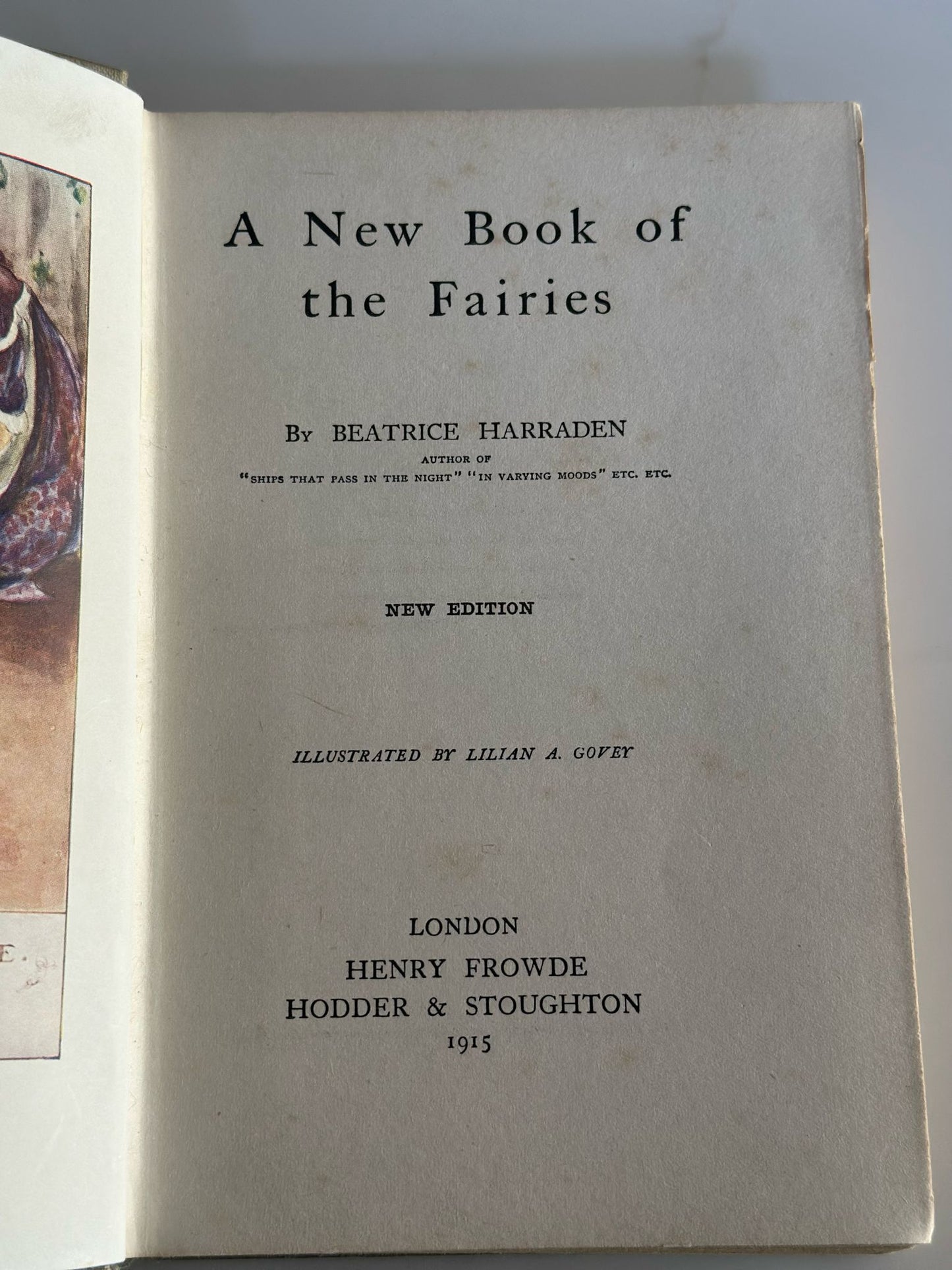 The New Book of the Fairies | Beatrice Harraden