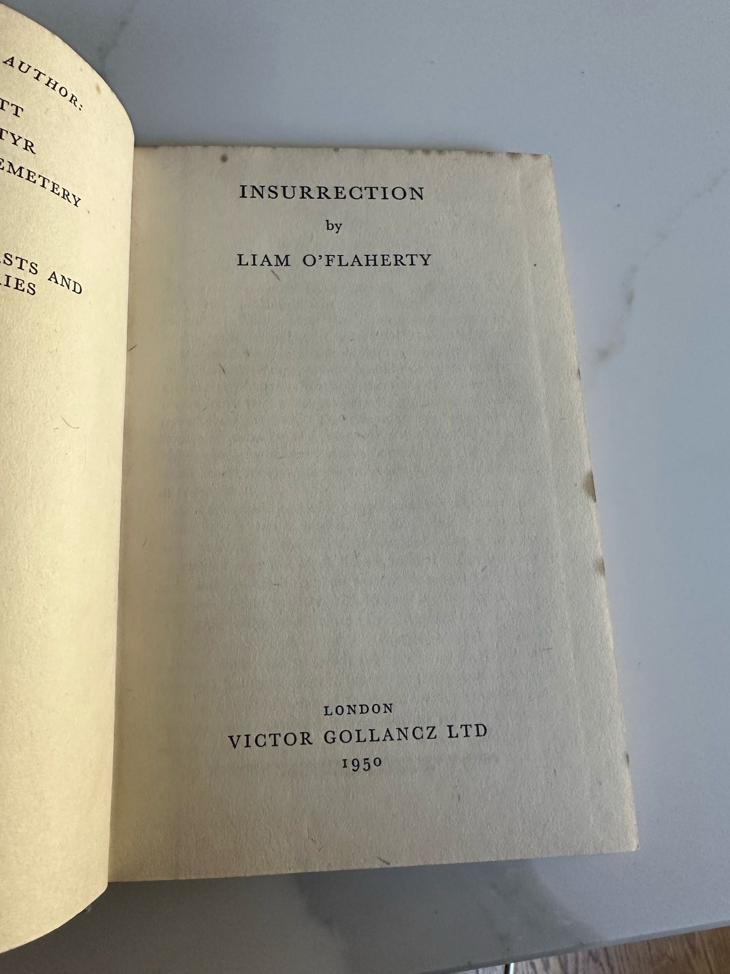 Insurrection | Liam O'Flaherty