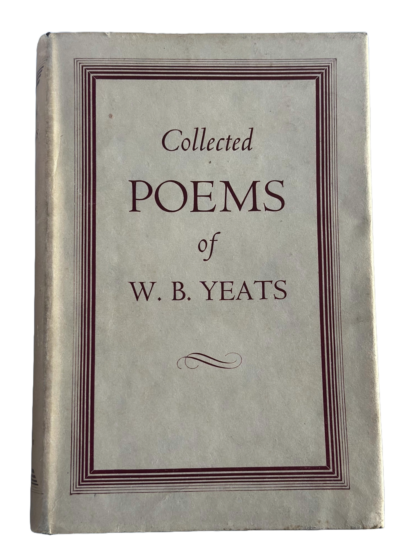 Collected Poems by W.B. Yeats | Published by Macmillan & co, London, 1950