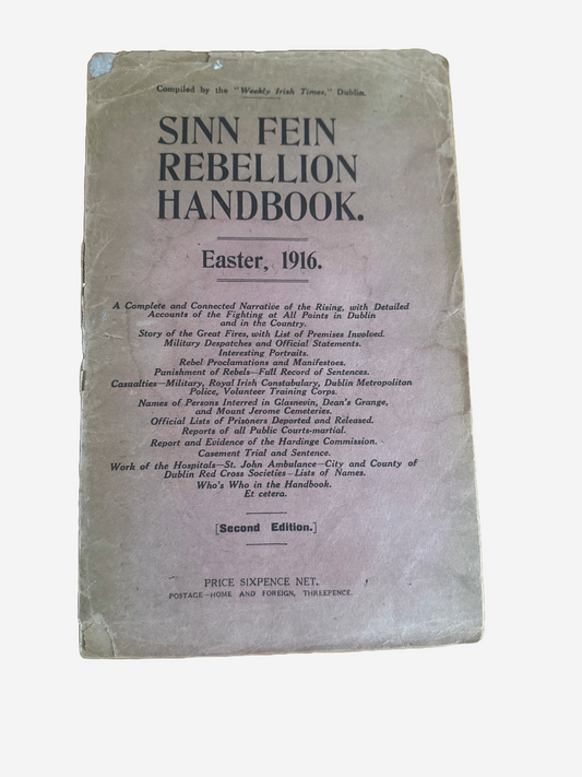Sinn Fein Rebellion Handbook. Easter 1916
