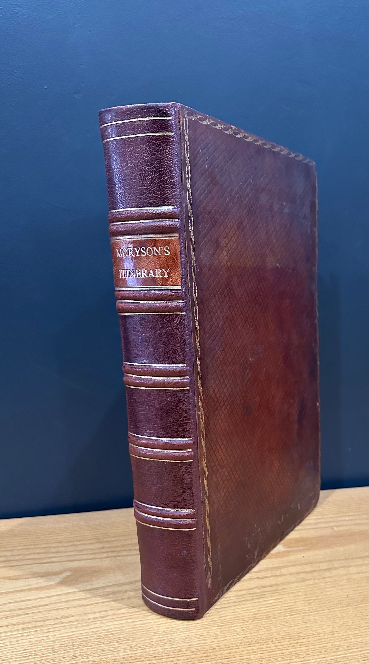 AN ITINERARY WRITTEN BY FYNES MORYSON Gent.