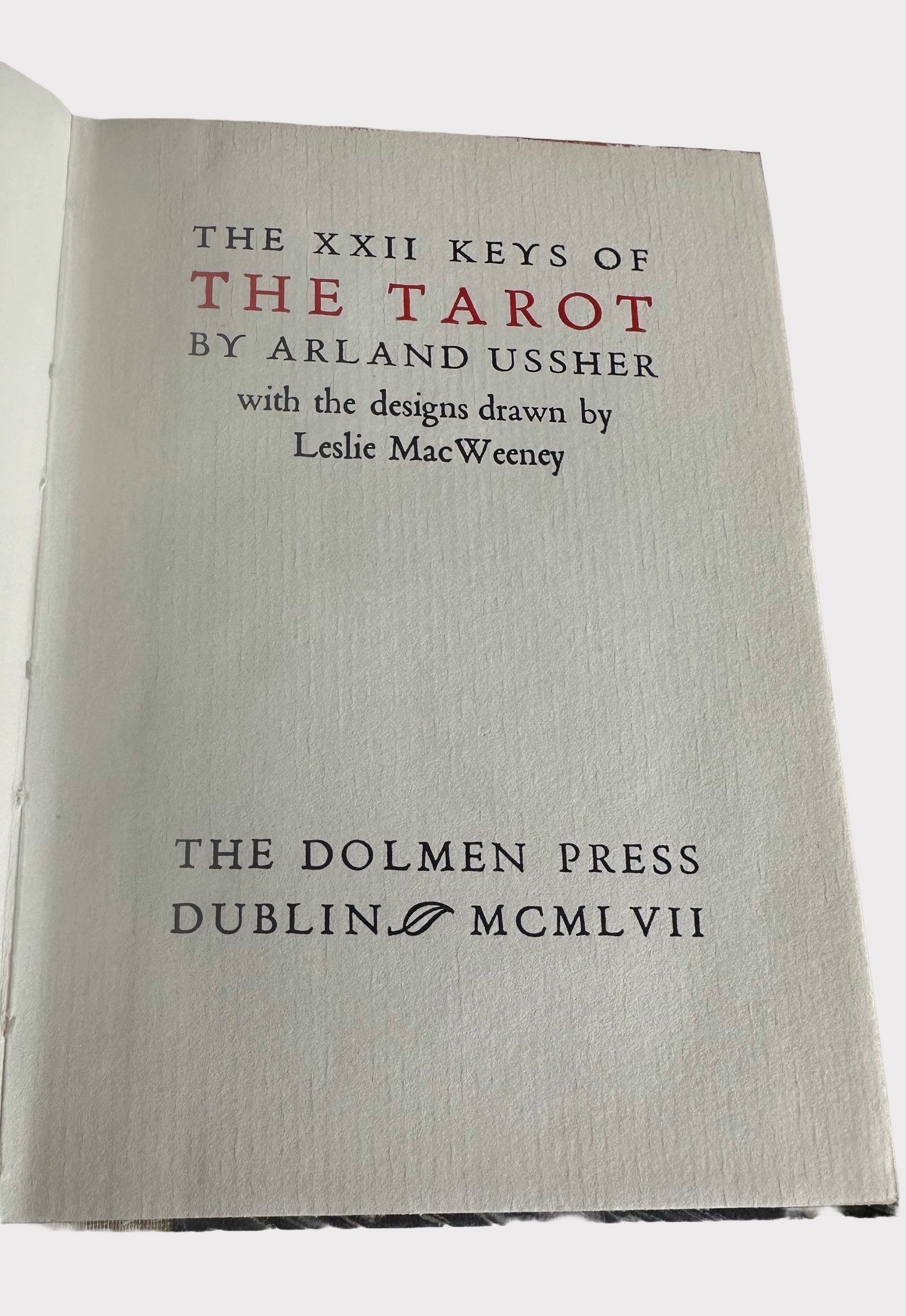 The XXII Keys of Tarot | Arland Ussher