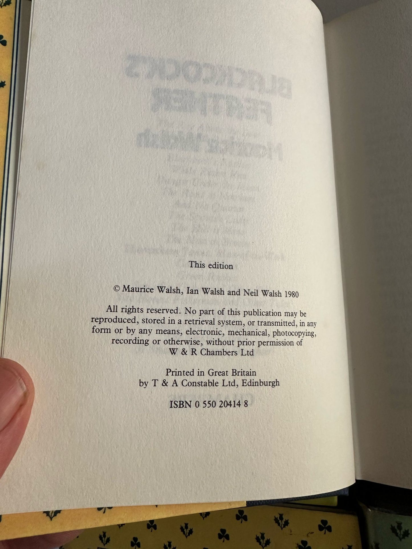 The Novels of Maurice Walsh