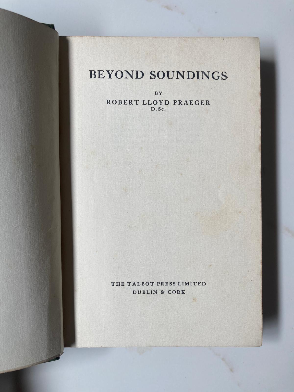 Beyond Soundings | Robert Lloyd Praeger